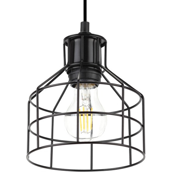 Светильник подвесной ЭРА PL9 BK Б0037456