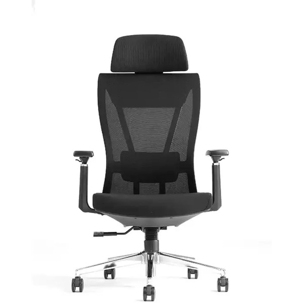 Кресло офисное SITUP DEFENDER BLACK chrome (сетка Black/Black)