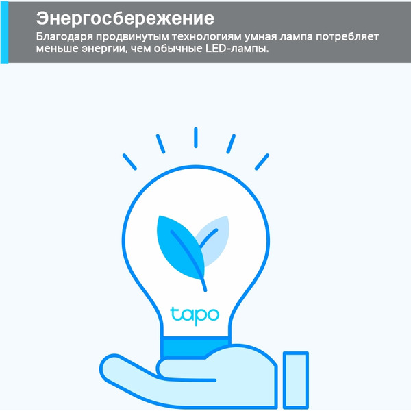 Умная лампа TP-Link Tapo L510E