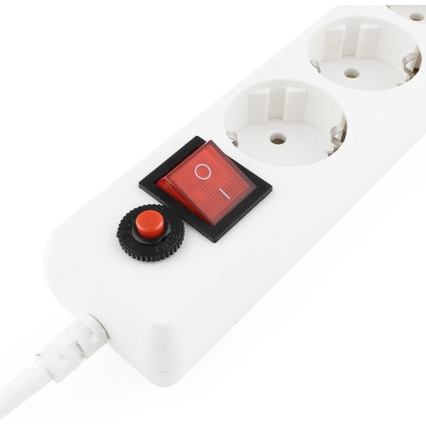Сетевой фильтр ГАРНИЗОН ЕНW-6 (1,8м) белый
