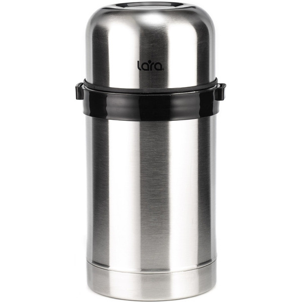 Термос для еды Lara LR04-50 600мл (серебристый)