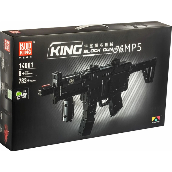 Игрушка конструктор MOULD KING 14001 Submachine Gun HK MP5 MLI