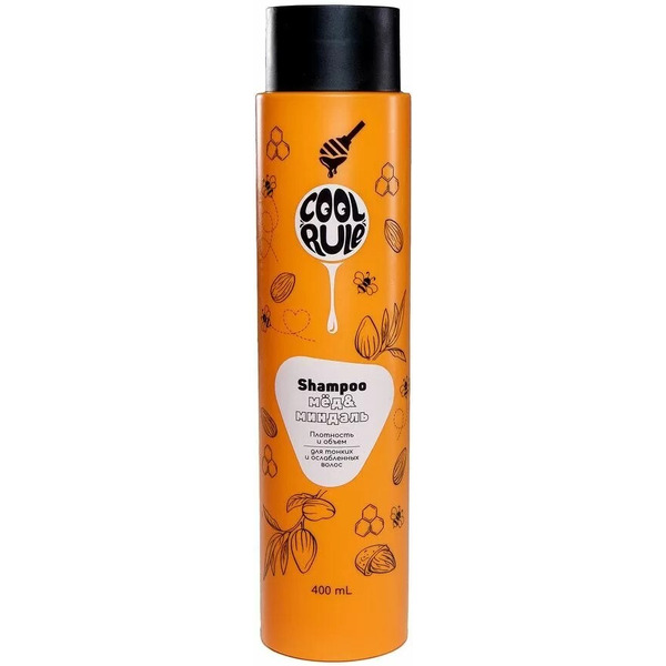 Шампунь Cool Rule Плотность & Объем Мед&Миндаль 400мл