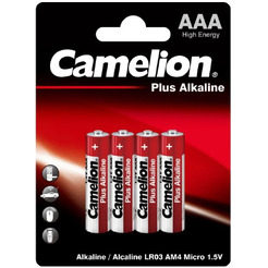Батарейка Camelion LR03 Plus Alkaline LR03-BP4