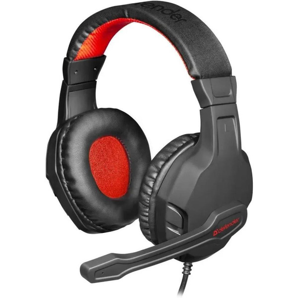 Игровая гарнитура Defender Сujo 64505 (черный/красный)