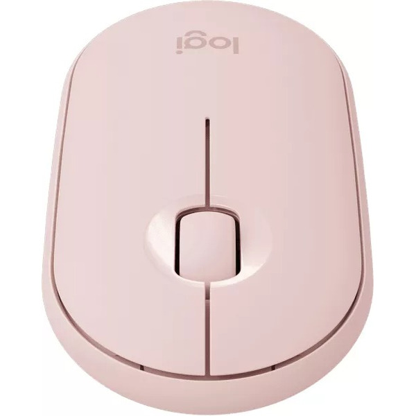 Мышь Logitech M350 Pebble (розовый)