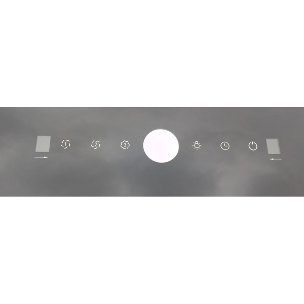 Воздухоочиститель для кухонь BACKER AH60E-THSL200C White Glass