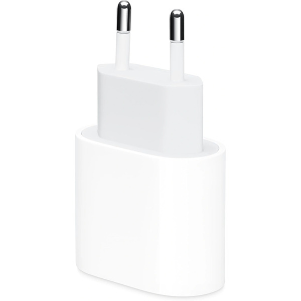 Адаптер APPLE A2347 USB-C 20W Power Adapter EU plug белый (MD3J4ZM/A)