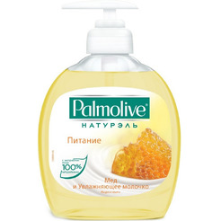 Жидкое мыло Palmolive Натурэль. Питание мед и увлажняющее молочко 300мл