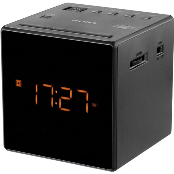 Часы-радио SONY (FM/AM) чёрный ICF-C1