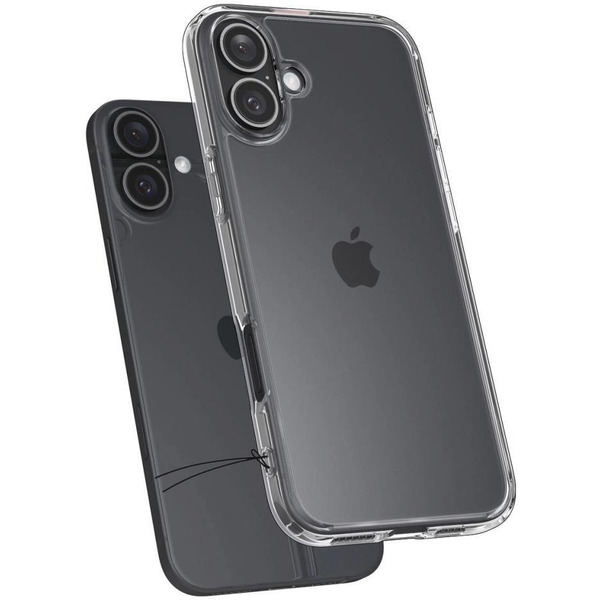 Чехол для телефона Spigen Ultra Hybrid для iPhone 16 ACS08197 (Crystal Clear)