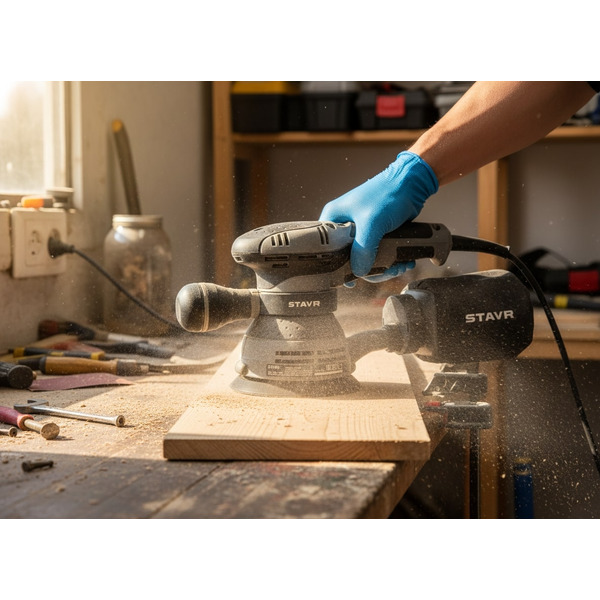 Эксцентриковая шлифмашина Stavr SOS 300-125V
