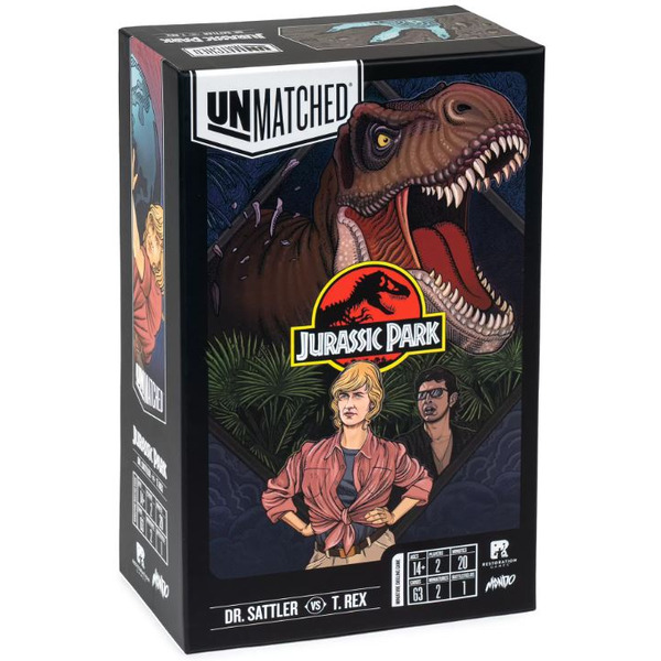 Настольная игра GaGa Games Unmatched Dr Sattler vs T Rex GG364
