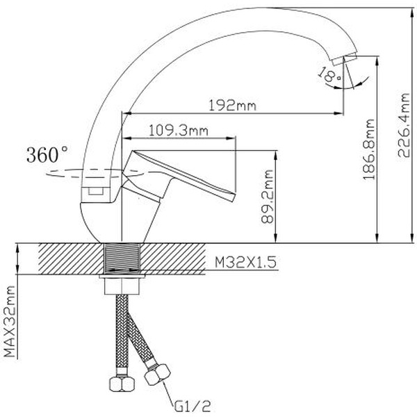 Смеситель Econoce EC0684