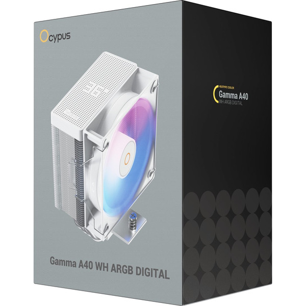 Кулер для процессора Ocypus Gamma A40 WH ARGB Digital Gamma-A40-WH1NAWD00X-GL