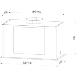 Вытяжка LEX GS Bloc G 600 (черный)