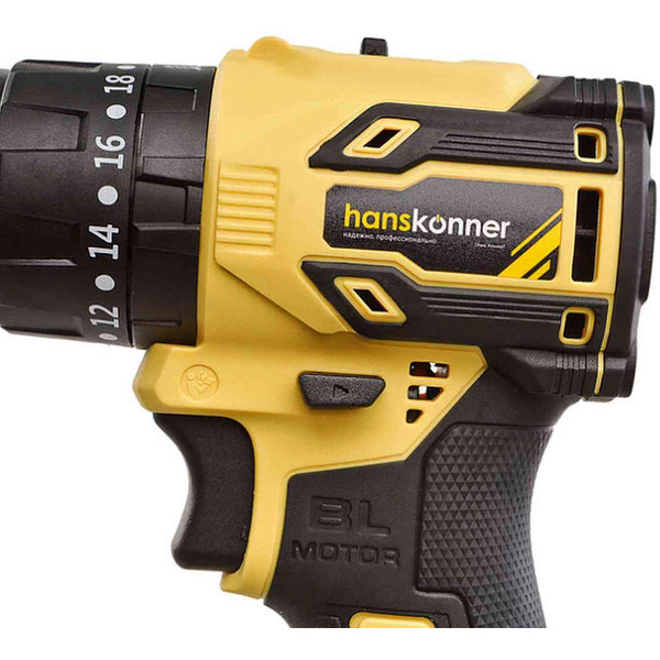 Ударная дрель-шуруповерт Hanskonner HCD2065PRO