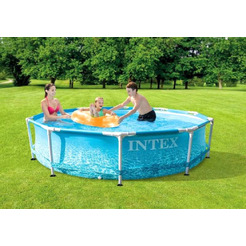 Каркасный бассейн INTEX Metal Frame Beachside 28206 (305х76)