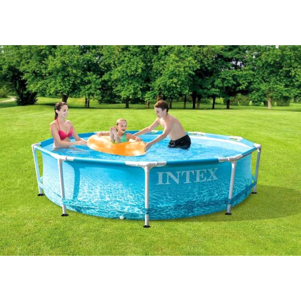 Каркасный бассейн INTEX Metal Frame Beachside 28206 (305х76)