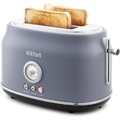 Тостер Kitfort КТ-2038-3 (серый)