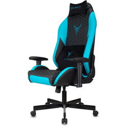 Кресло игровое Knight Neon (1717271) черный/голубой