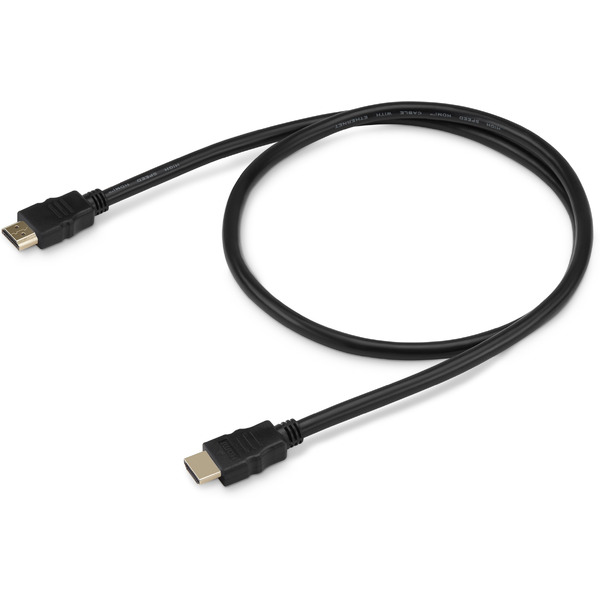 Кабель Buro HDMI 2.0 HDMI (m)/HDMI (m) (1 м, черный)