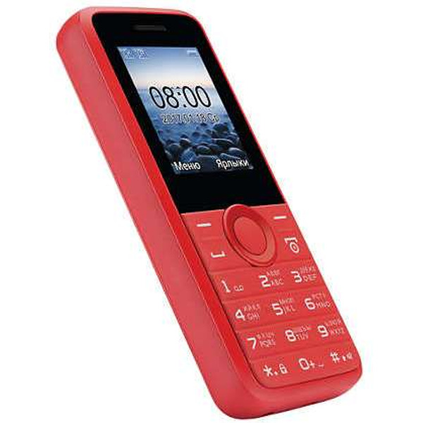 Мобильный телефон Philips E106 (красный)