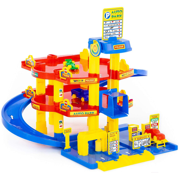 Игровой набор Полесье Паркинг 3-уровневый с автомобилями 37893