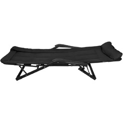 Складной шезлонг WMC Tools WMC-FG-HY-8000BK (черный)