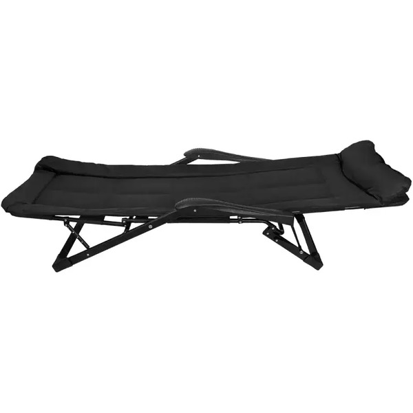 Складной шезлонг WMC Tools WMC-FG-HY-8000BK (черный)