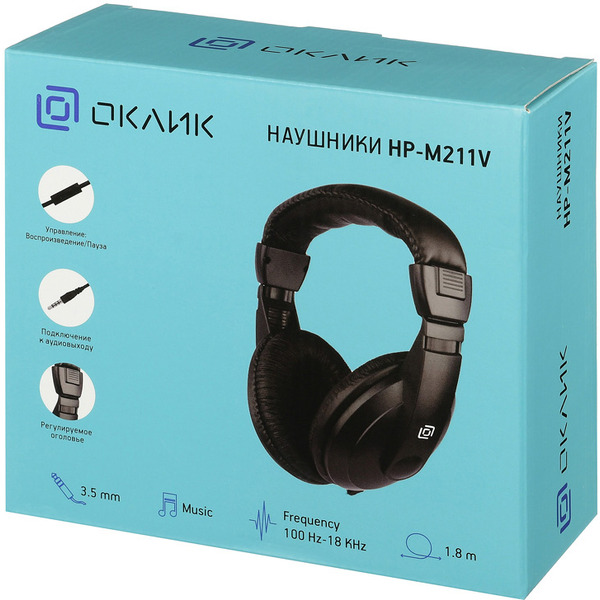 Наушники Oklick HP-M211V