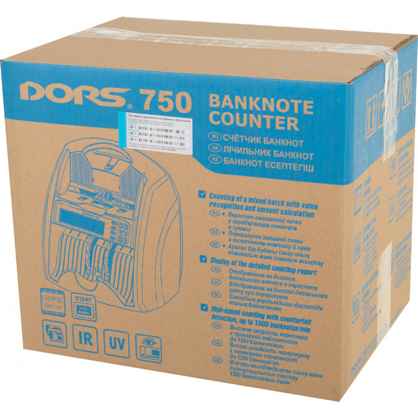 Счетчик банкнот Dors 750M1 FRZ-042906