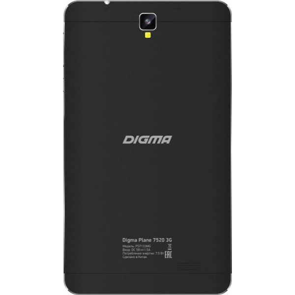 Планшет DIGMA Plane 7520 черный
