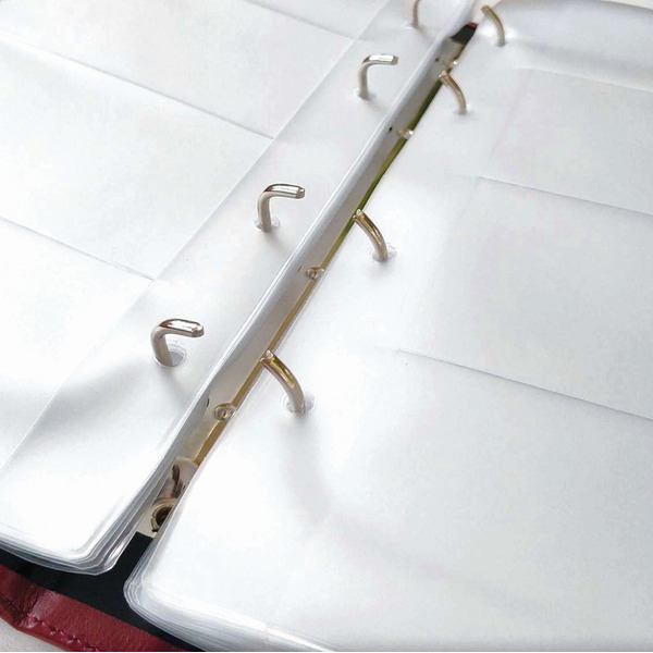 Визитница на кольцах на 240 визиток BRAUBERG 231665