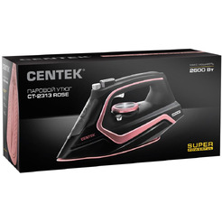 Утюг CENTEK CT-2313 (черный/розовый)