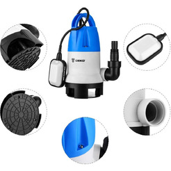 Насос дренажный DEKO DWP-750P (076-0515)