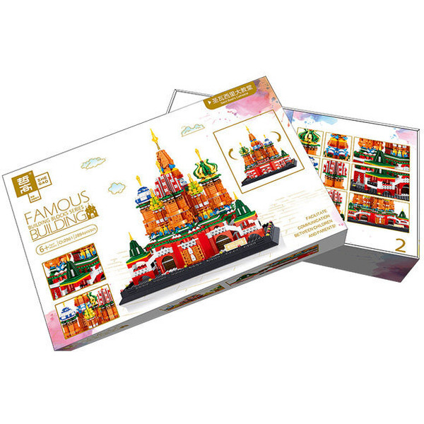 Конструктор Zhe Gao QL0961 Собор Василия Блаженного