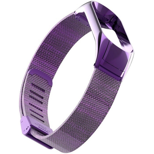 Ремешок Bingo Stainless Grid для Xiaomi Mi Band 3/4 Фиолетовый