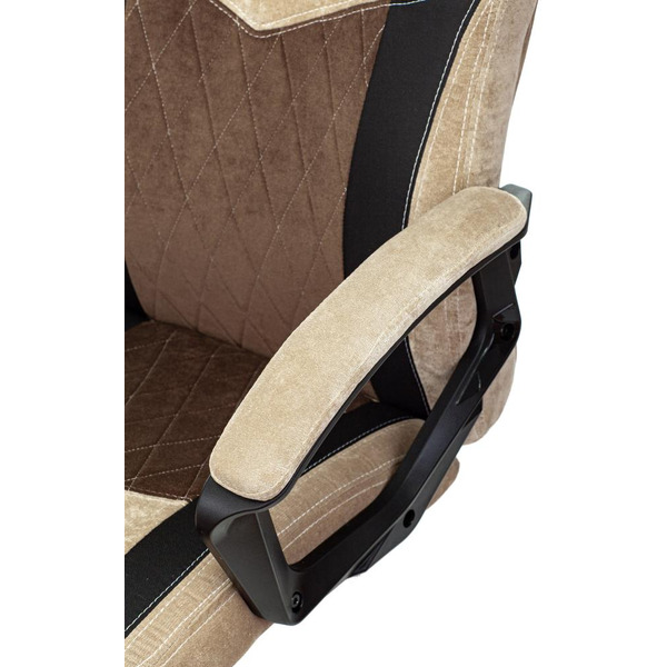 Кресло игровое Zombie VIKING 6 KNIGHT Fabric (1380213) коричневый/бежевый