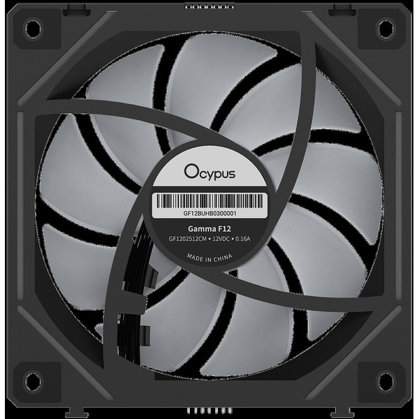 Комплект вентиляторов для корпуса Ocypus Gamma F12 Uni BK ARGB 3IN1