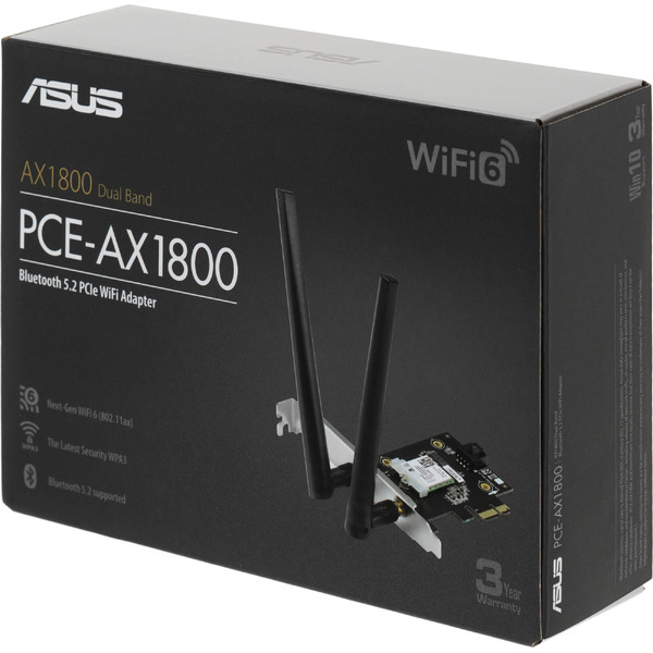 Wi-Fi/Bluetooth адаптер ASUS PCE-AX1800