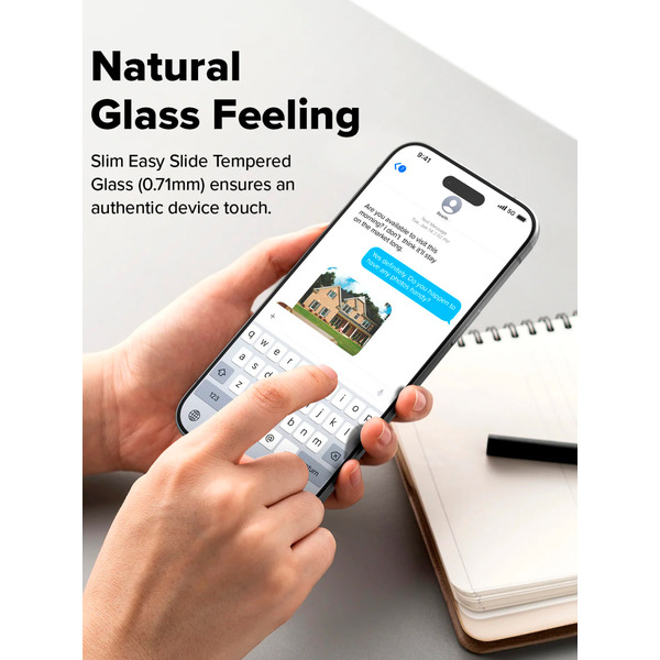 Защитное стекло Ringke EASY SLIDE 2шт для iPhone Air