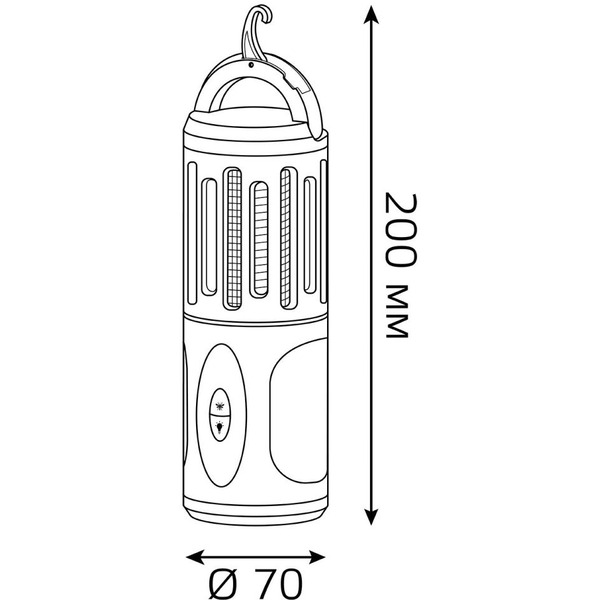 Антимоскитный светильник Gauss Mosquito GMQ03