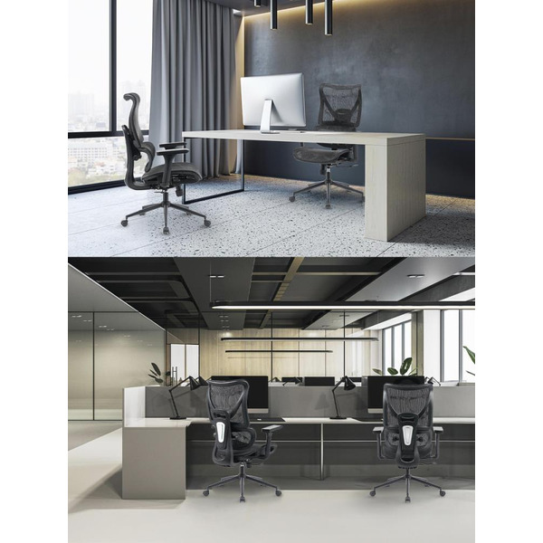 Офисное кресло MYROO Office HS-3853H-1-B Wizard Black