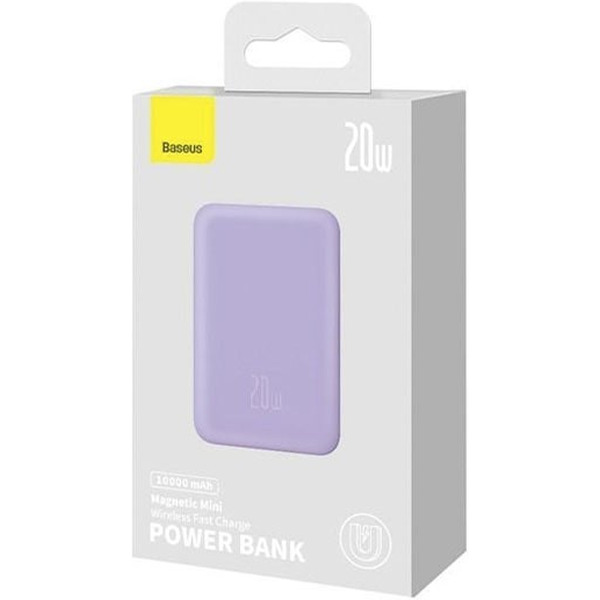 Внешний аккумулятор Baseus Magnetic Mini Wireless Fast Charge Power Bank 10000mAh 20W (PPCX110105)