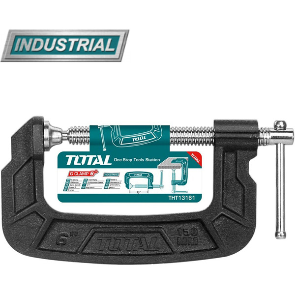 Струбцина G-образная TOTAL THT13161