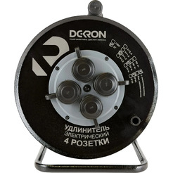 Удлинитель на катушке DEKRON DEK0906-0002