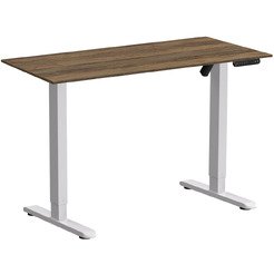 Стол подъемный WellDesk WDE Basic 130x67.5х1.8 (белый/дуб санта-фе винтаж)