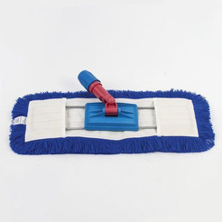 Насадка МОП LAIMA EXPERT 605321 (плоская 80см для швабры-рамки, карманы, СУХАЯ УБОРКА, акрил)