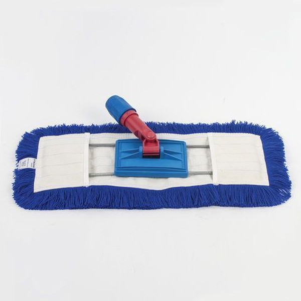 Насадка МОП LAIMA EXPERT 605321 (плоская 80см для швабры-рамки, карманы, СУХАЯ УБОРКА, акрил)